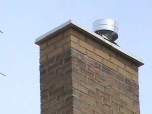 Chimney with Cap Repair