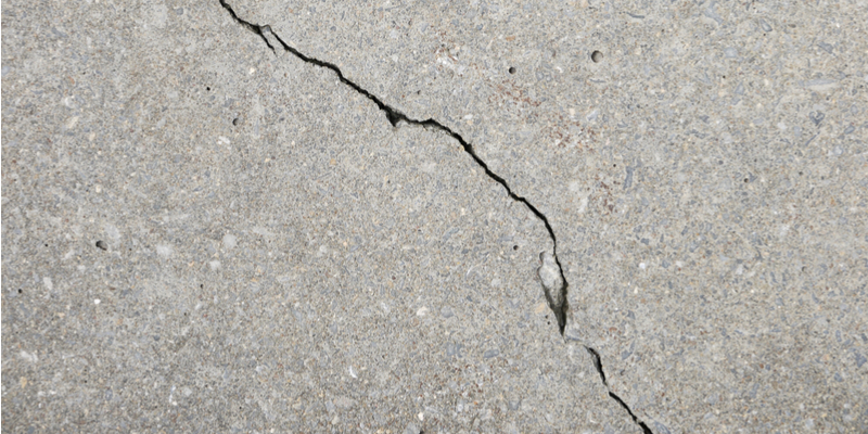 Garage Floor Cracks – What Causes Them?